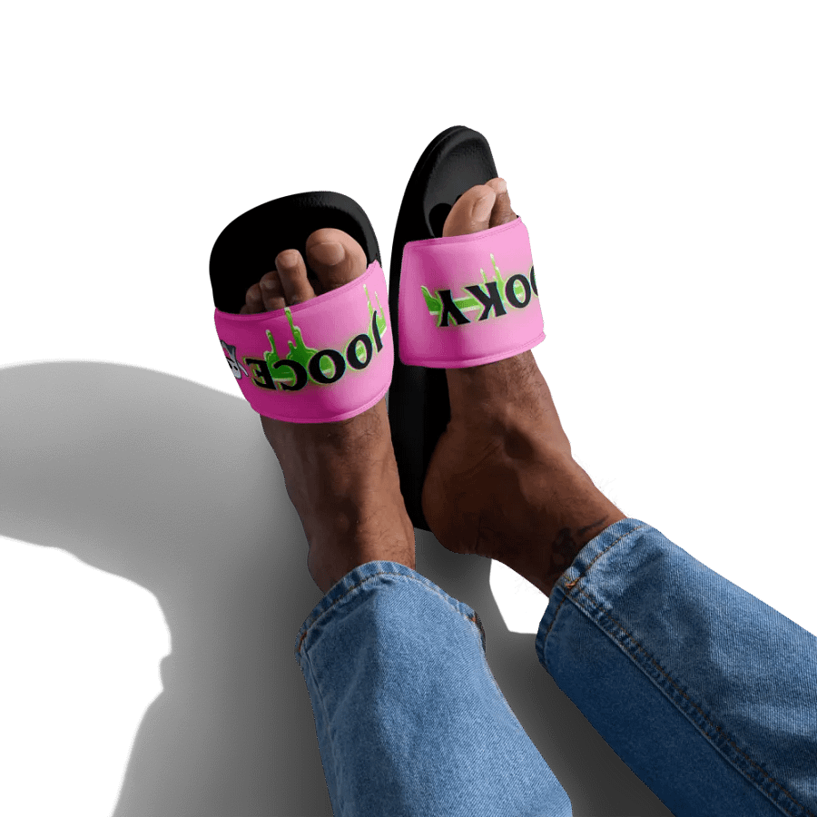 SPOOKY JOOCE Men's Slidez - Light Pink product image (5)