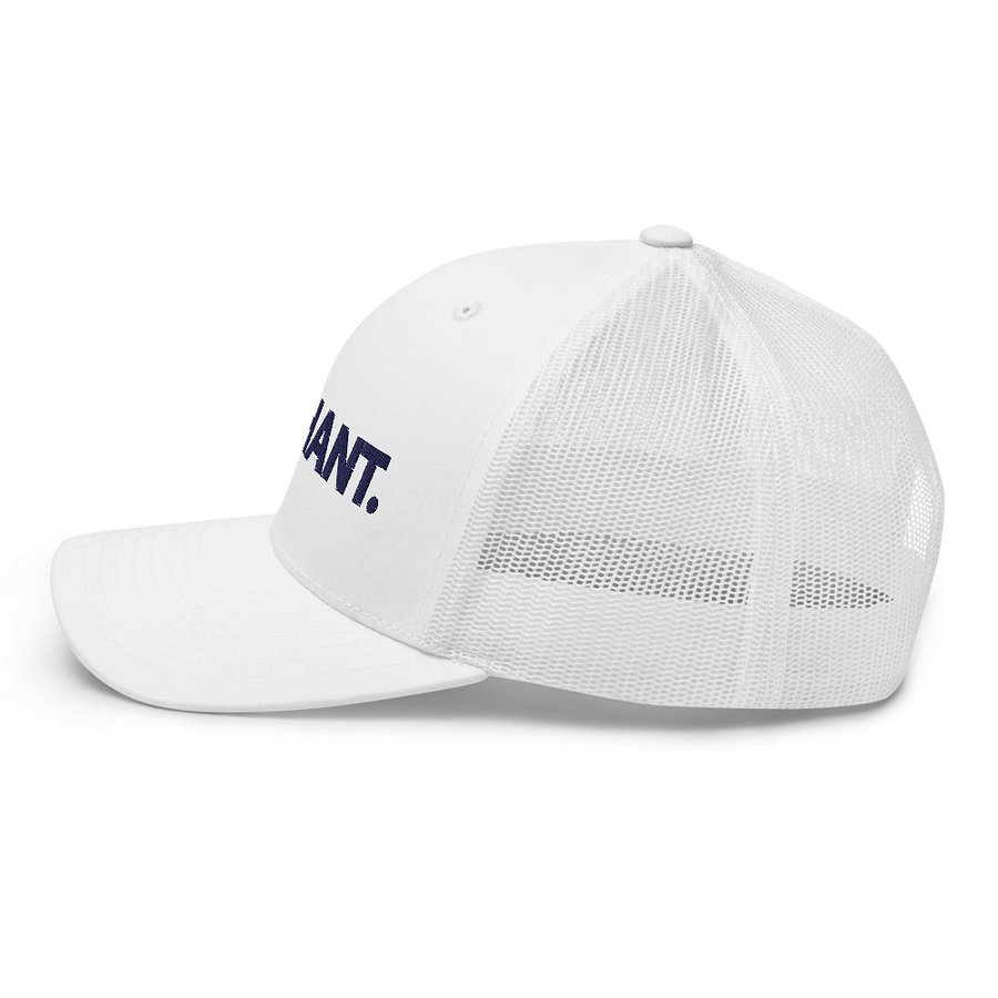 SERHANT. White Trucker Hat product image (5)