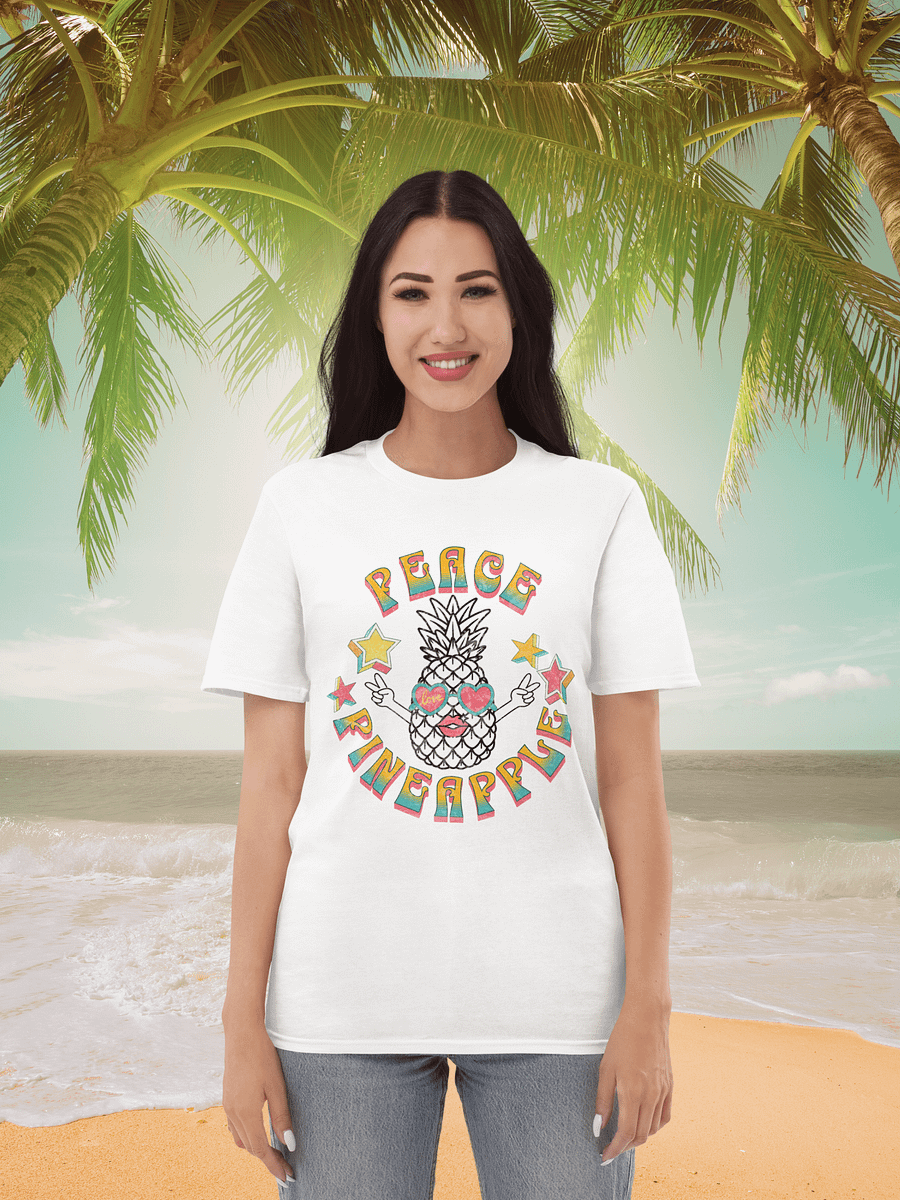 Peace, Love, Pineapple T-shirt product image (3)