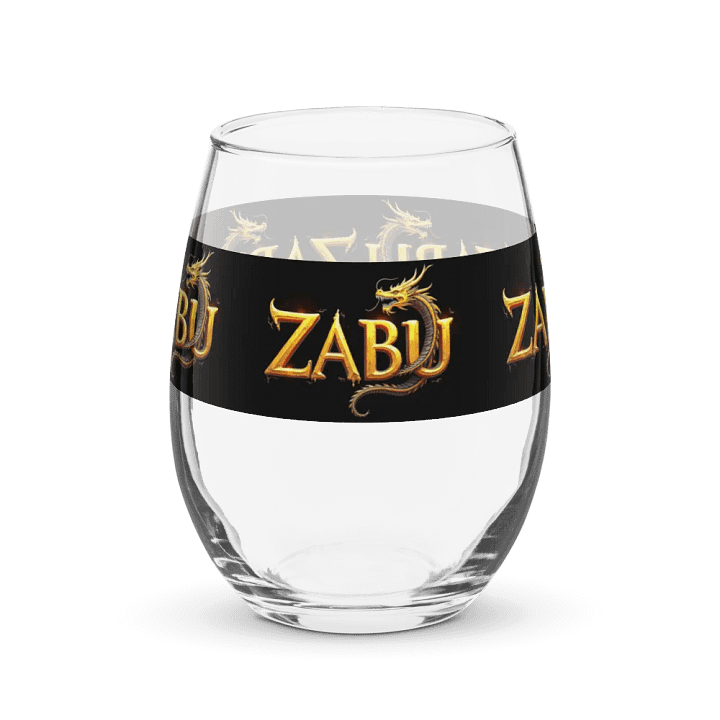 Golden Dragon ZABU Stemless Wine Glass product image (1)