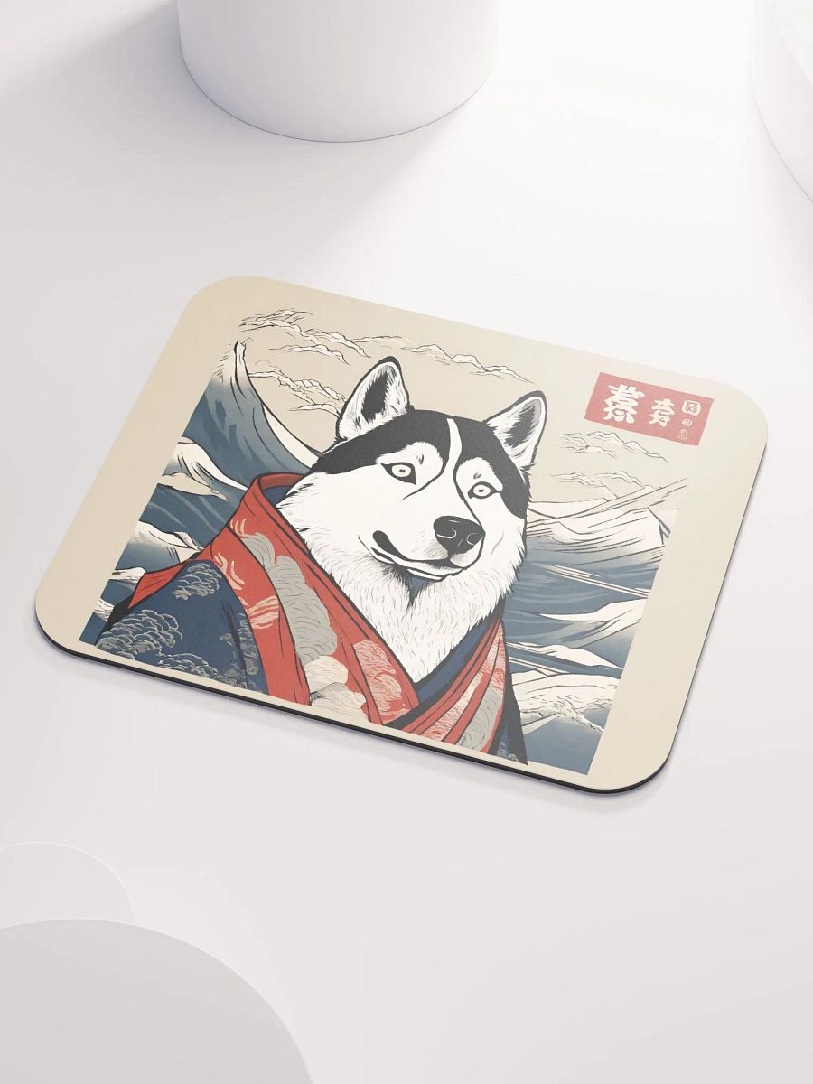 Funny Husky Oriental Mouse Pad product image (4)