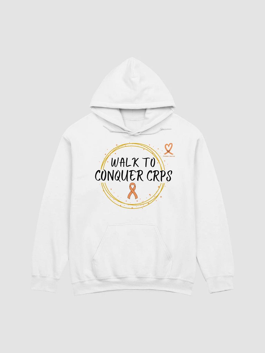 OFFICIAL Walk To Conquer CRPS Hoodie- Black Print product image (1)