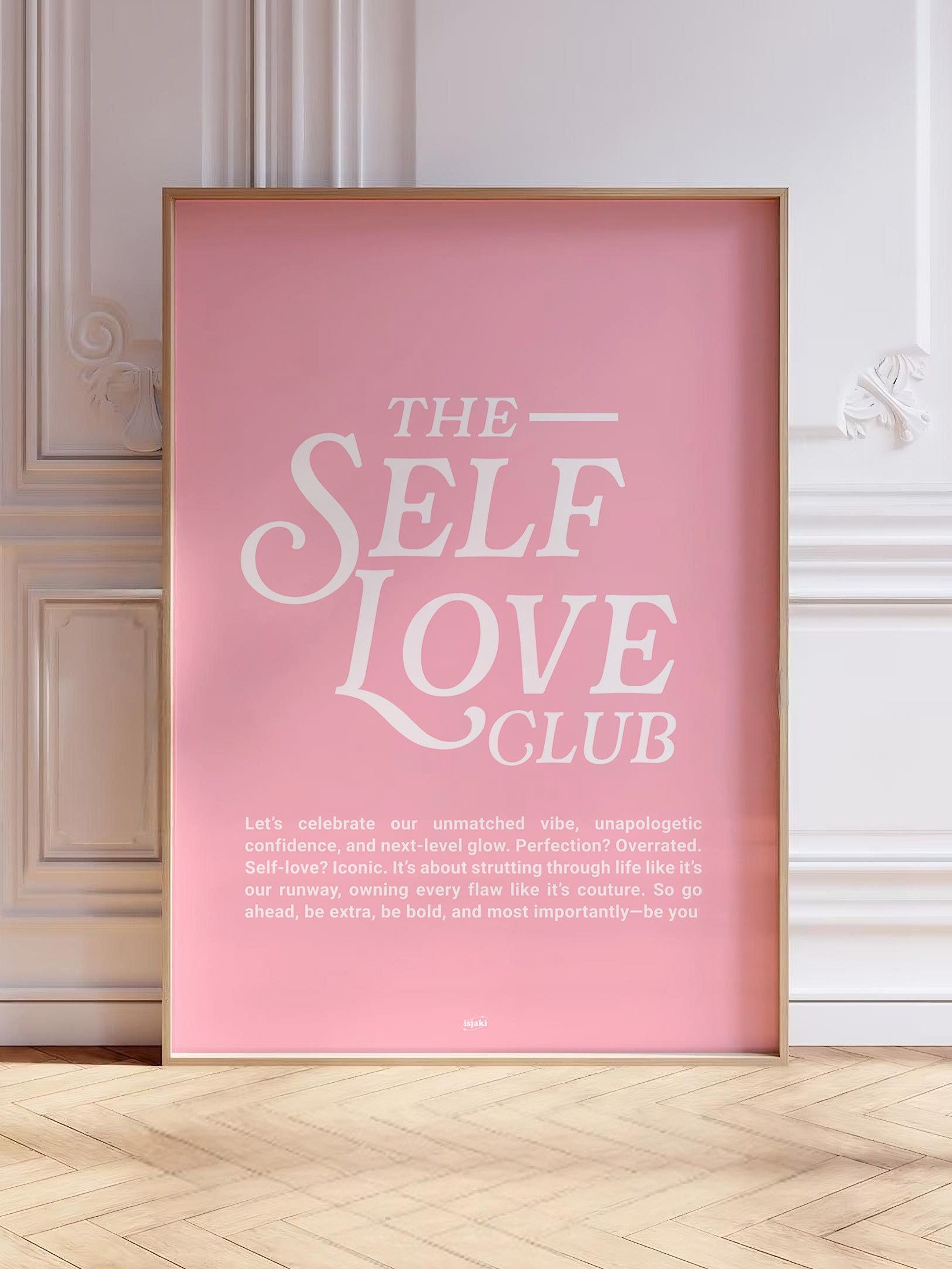 Self Love Club Pink Print product image (3)