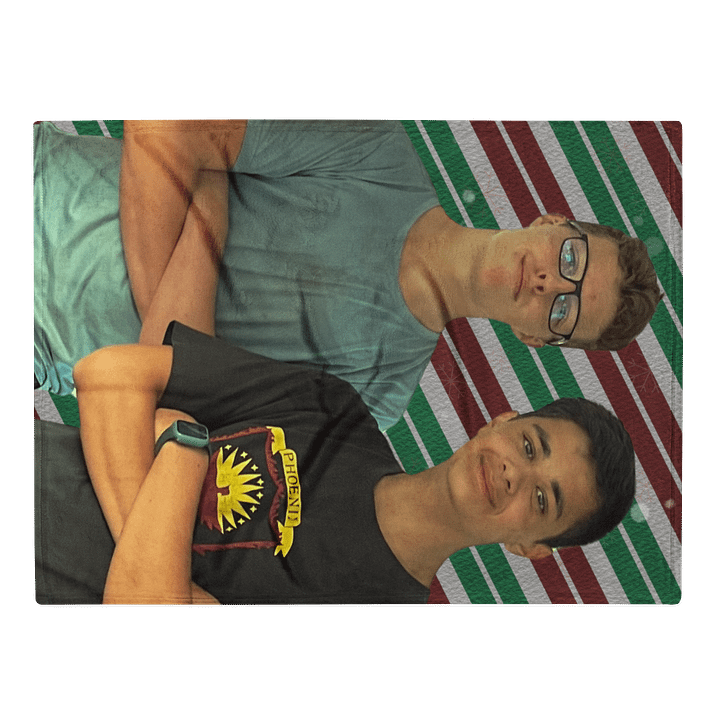 Idiot and Indian Christmas Blanket product image (2)