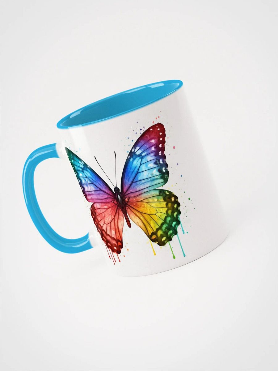 Rainbow Cascade Butterfly Watercolor Mug product image (25)