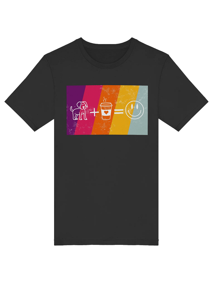 Dogs + Coffee = Happiness T-Shirt product image (3)