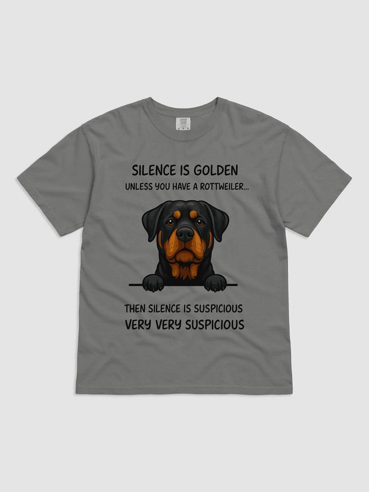 Silence is golden, unless you have a Rottweiler product image (1)