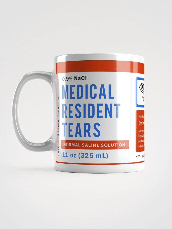 "Medical resident tears" Ceramic mug product image (1)