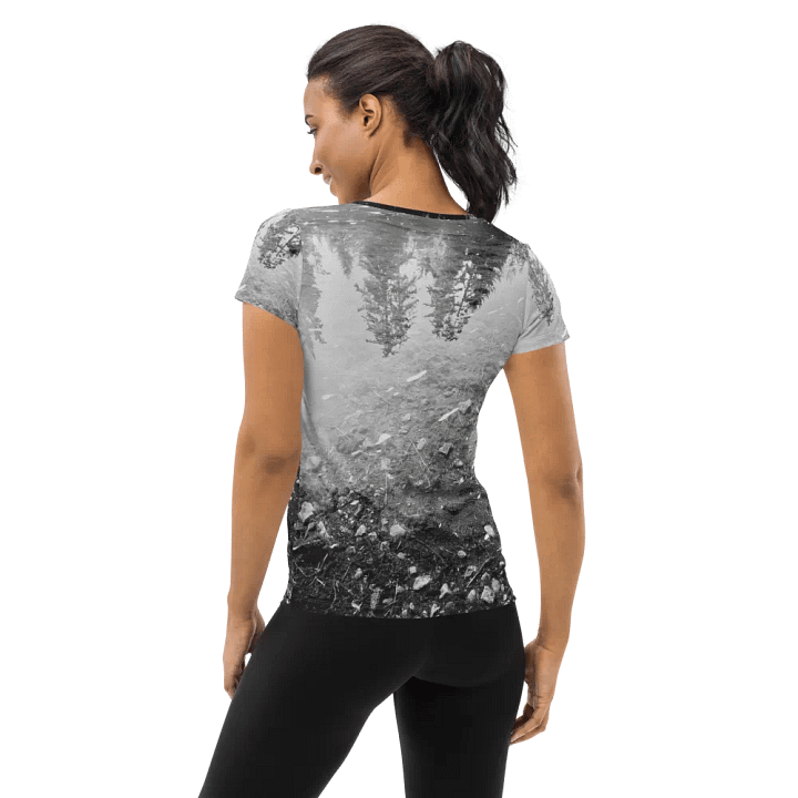 Take a mental break and recharge your batteries. Women's athletic T-shirt. product image (2)