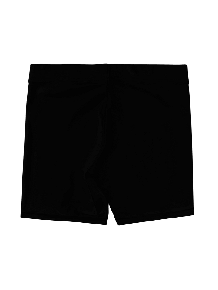 Women's Activewear - Slip Shorts Black - Printed Gold Logo product image (2)