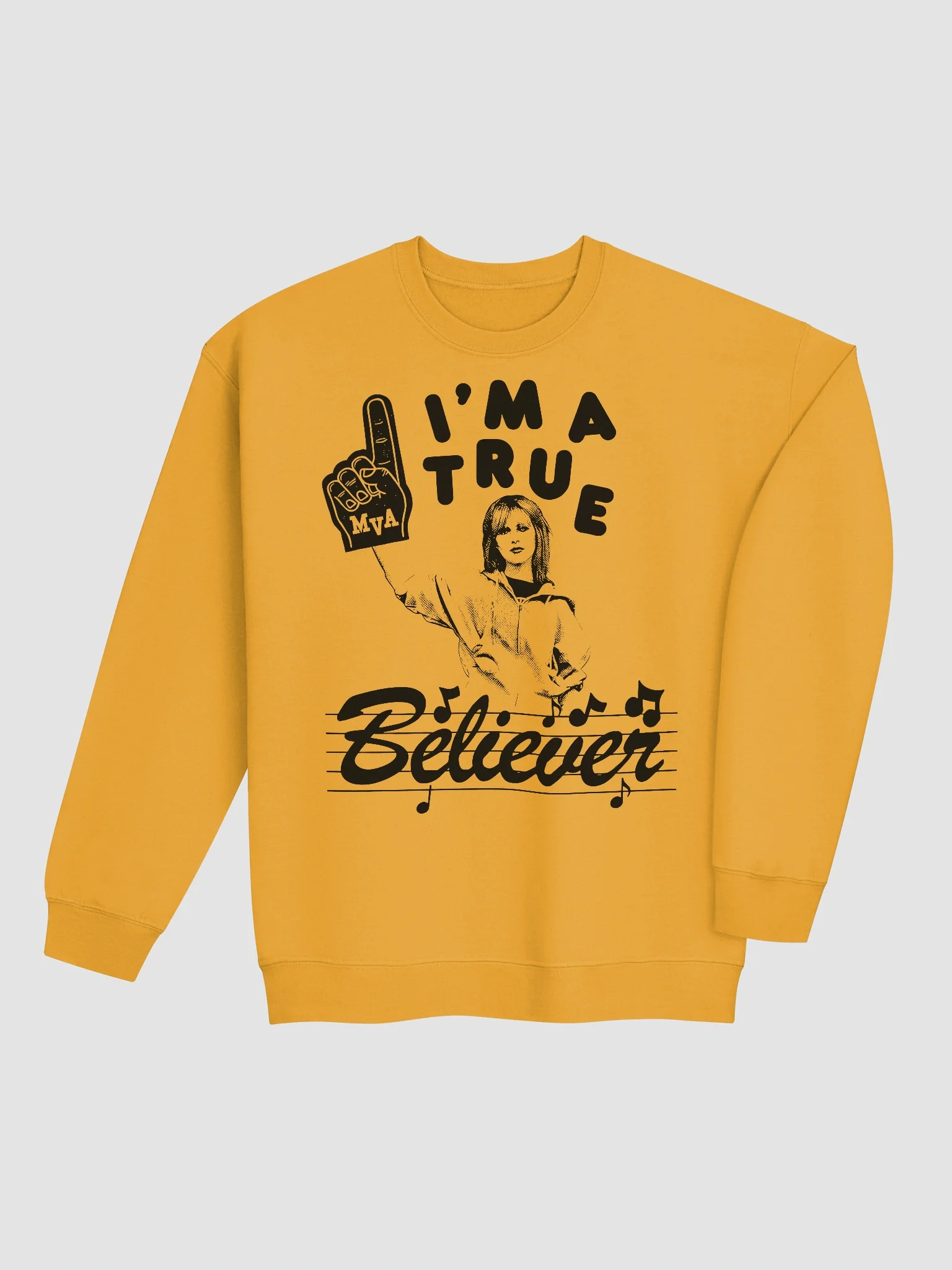 True Believer Mustard Hayley Williams Sweatshirt product image (2)