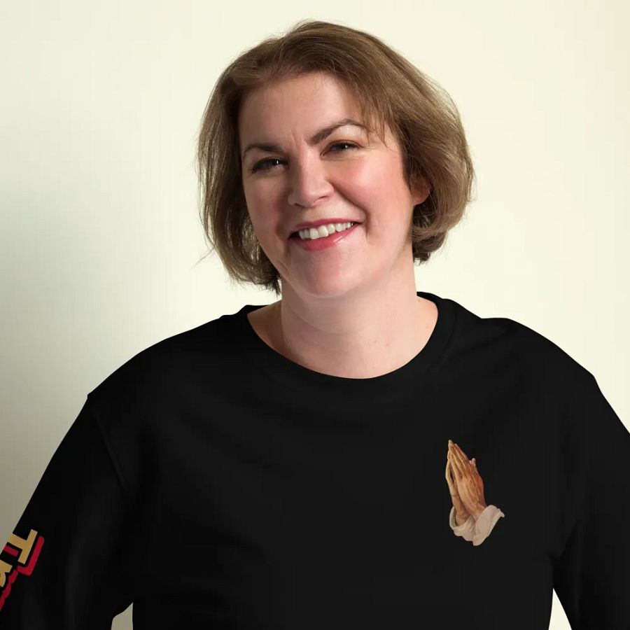 Divine Harmony Unisex Organic Sweatshirt product image (19)