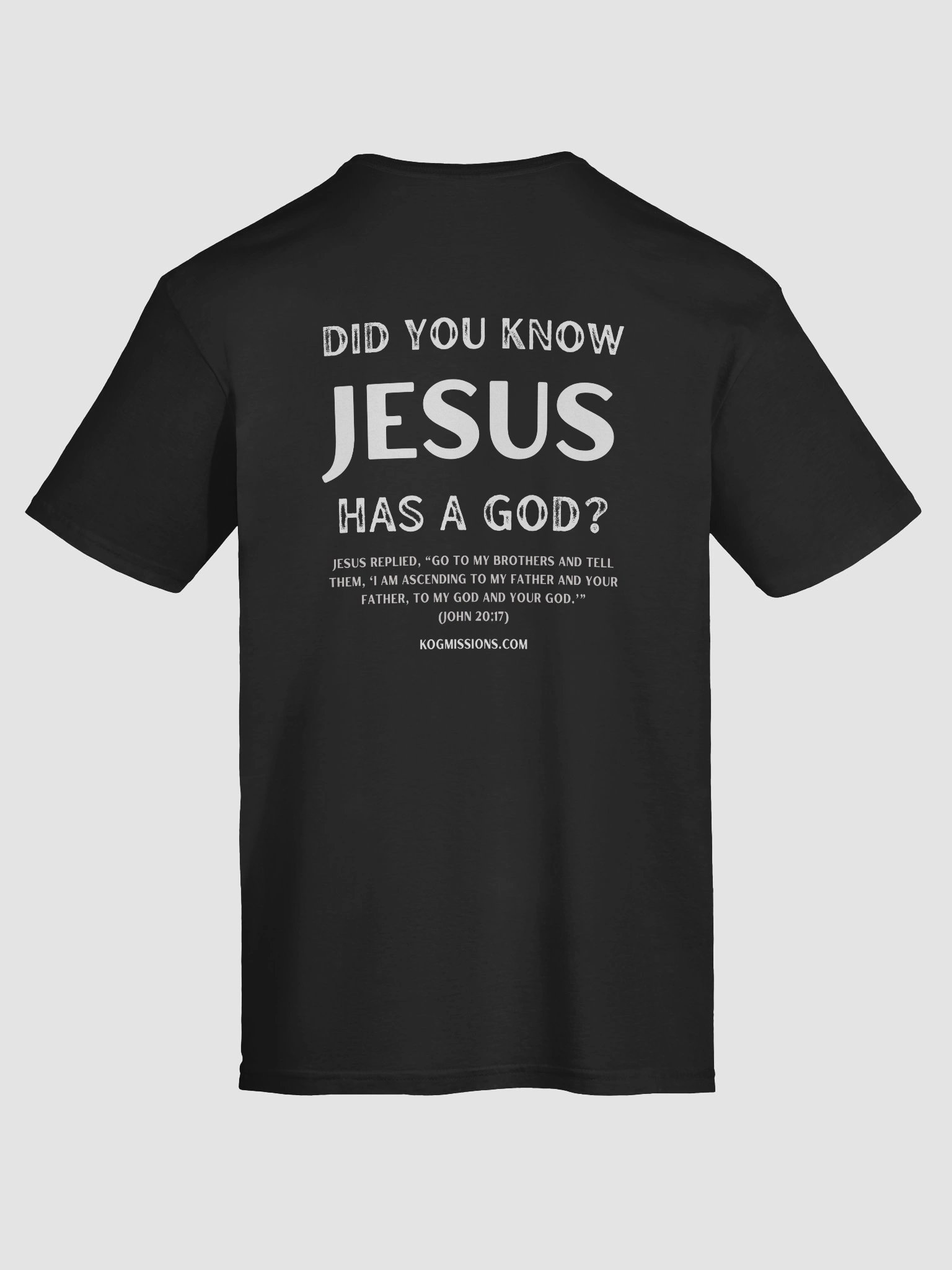 Jesus has a God Gilden Lightweight Relaxed-Fit T-Shirt product image (115)