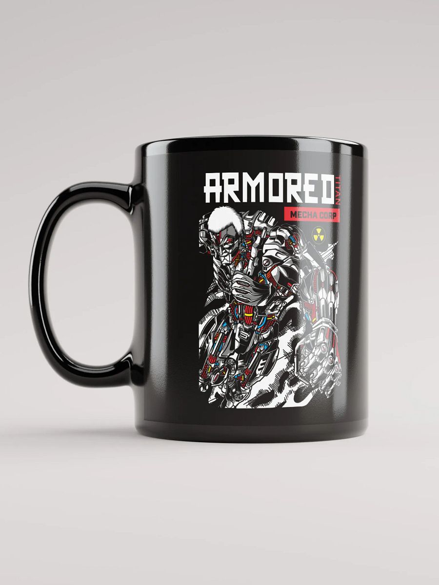 Armored Titan Mecha Corp Tee Mug product image (6)