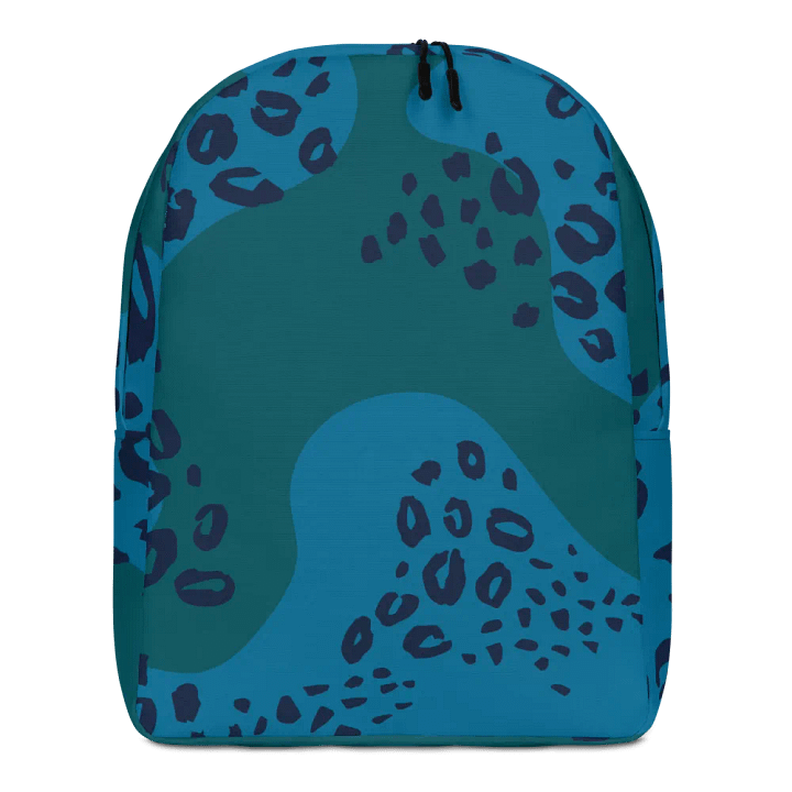 Teal Camo Dreams All-Over Backpack product image (1)