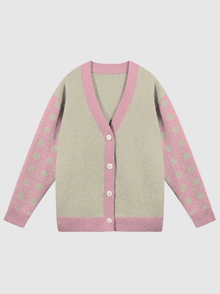 Autumn 2024 pink rattan cardigan set product image (4)