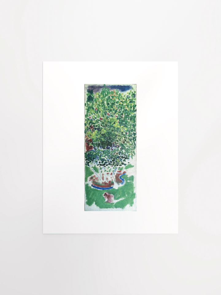 Cat in the Grass 1987 print product image (4)