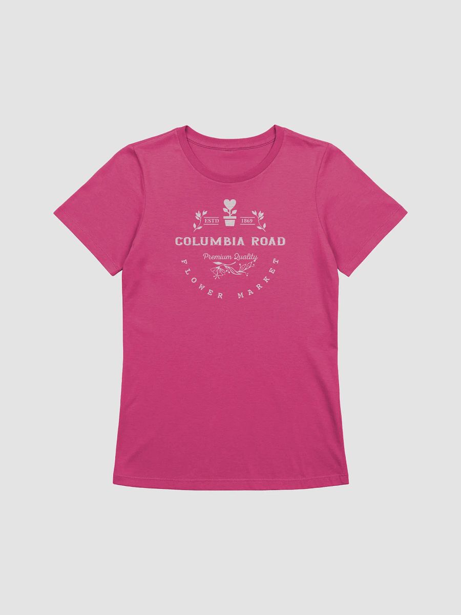 Columbia Road Market Women's Relaxed-fit T-Shirt (Pink) product image (1)