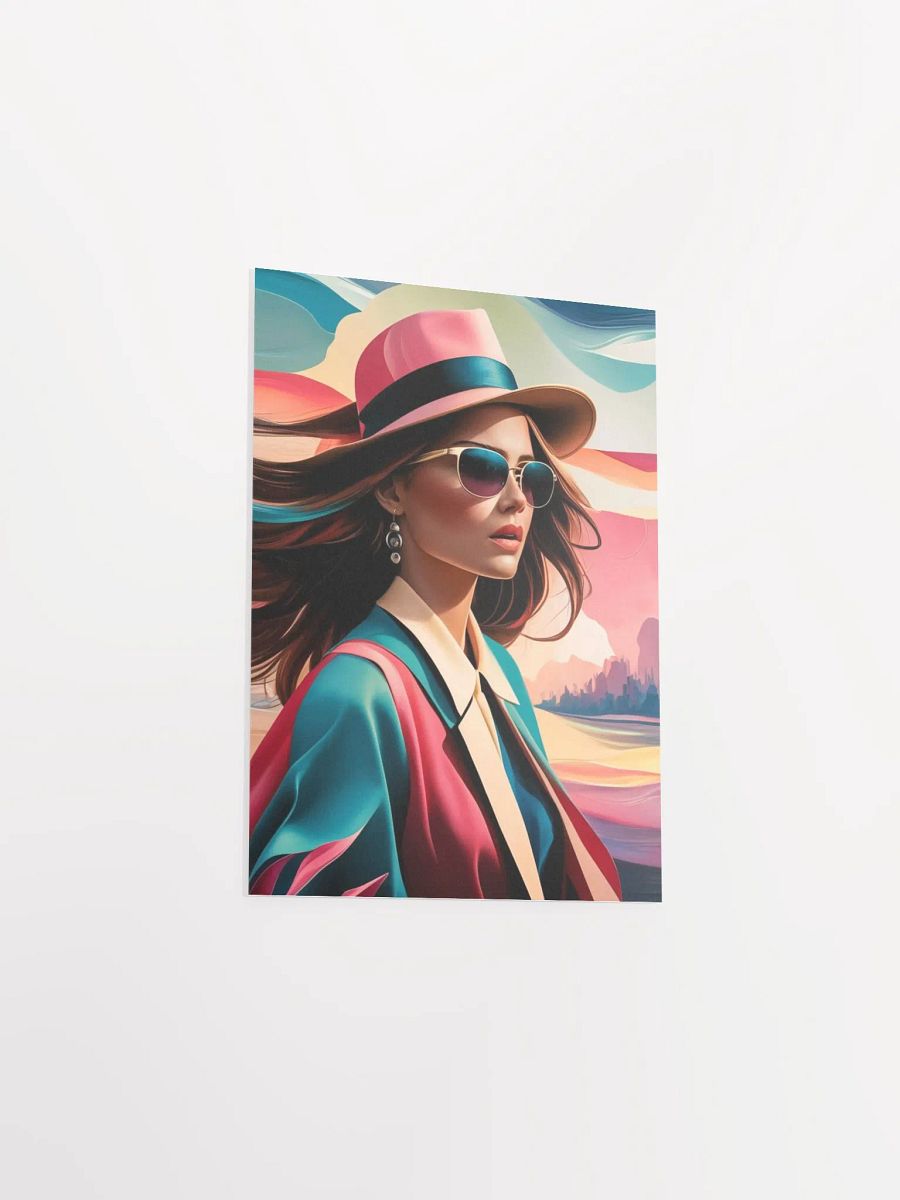 Abstract illustration of a Woman Poster - 7 product image (11)