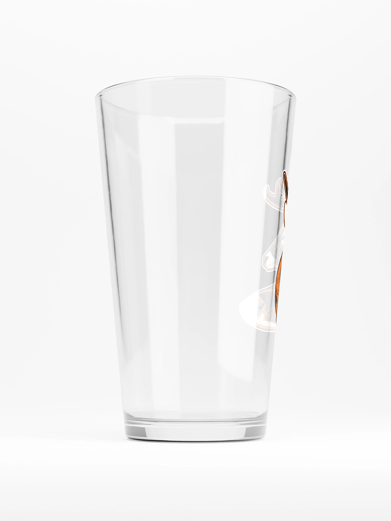 Custom Camo Orange Pint Glass product image (2)