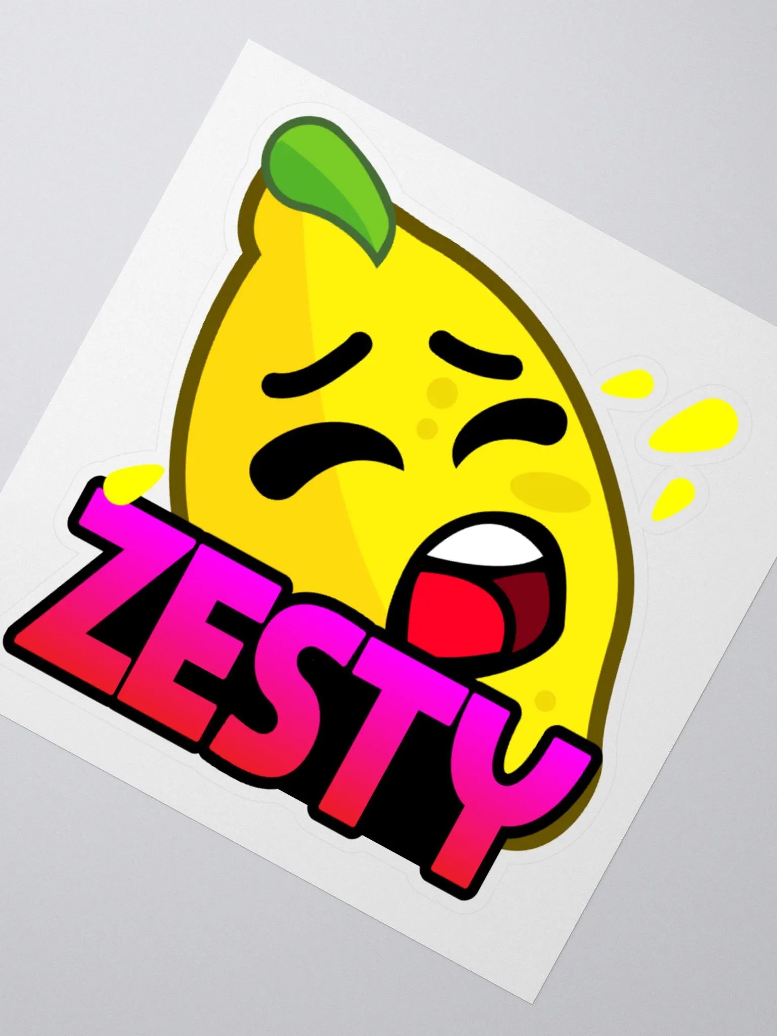 ZESTY STICKER product image (2)