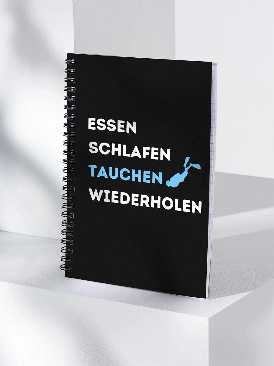 Essen Schlafen Tauchen Notebook product image (5)