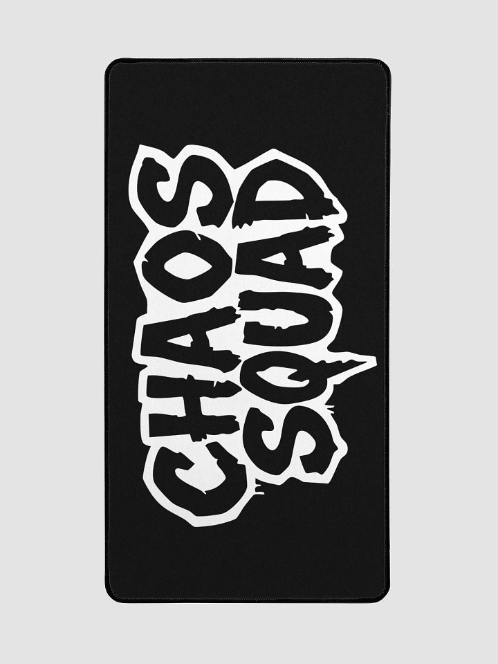 CHAOS SQUAD BLACK DESK MAT product image (2)