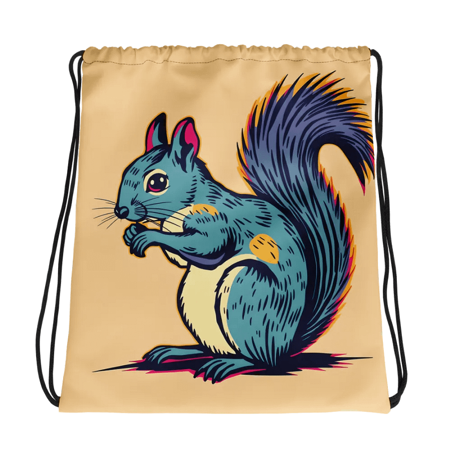 Vibrant Jungle All-Over Drawstring Backpack product image (1)