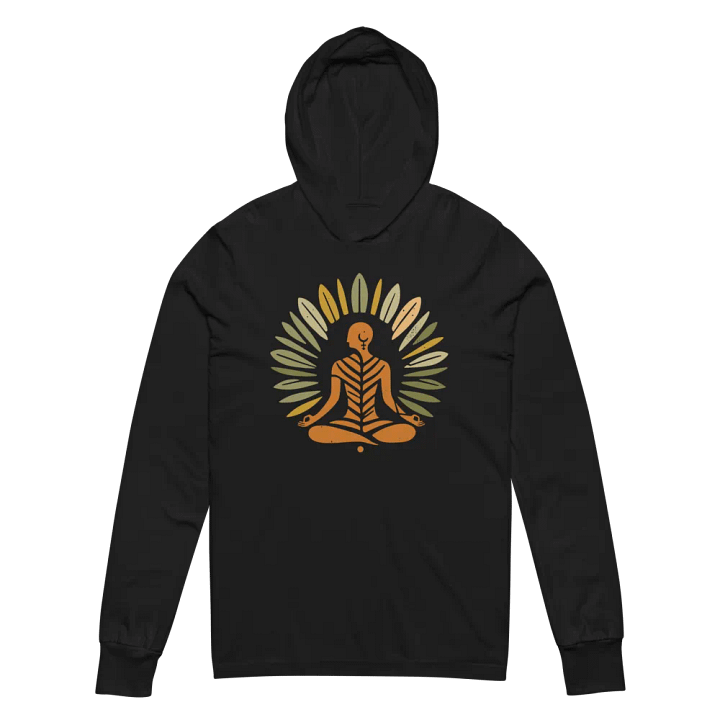 Zen Leaf Hooded Tee product image (2)