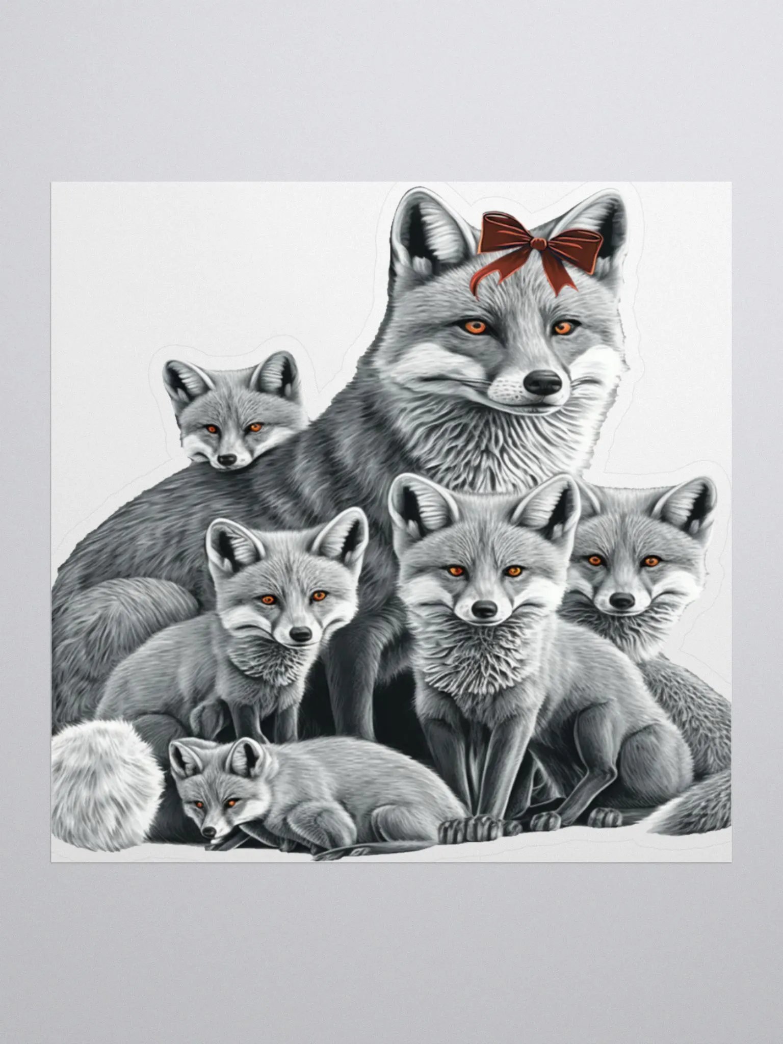 FoxyMamax5 Stickers product image (1)