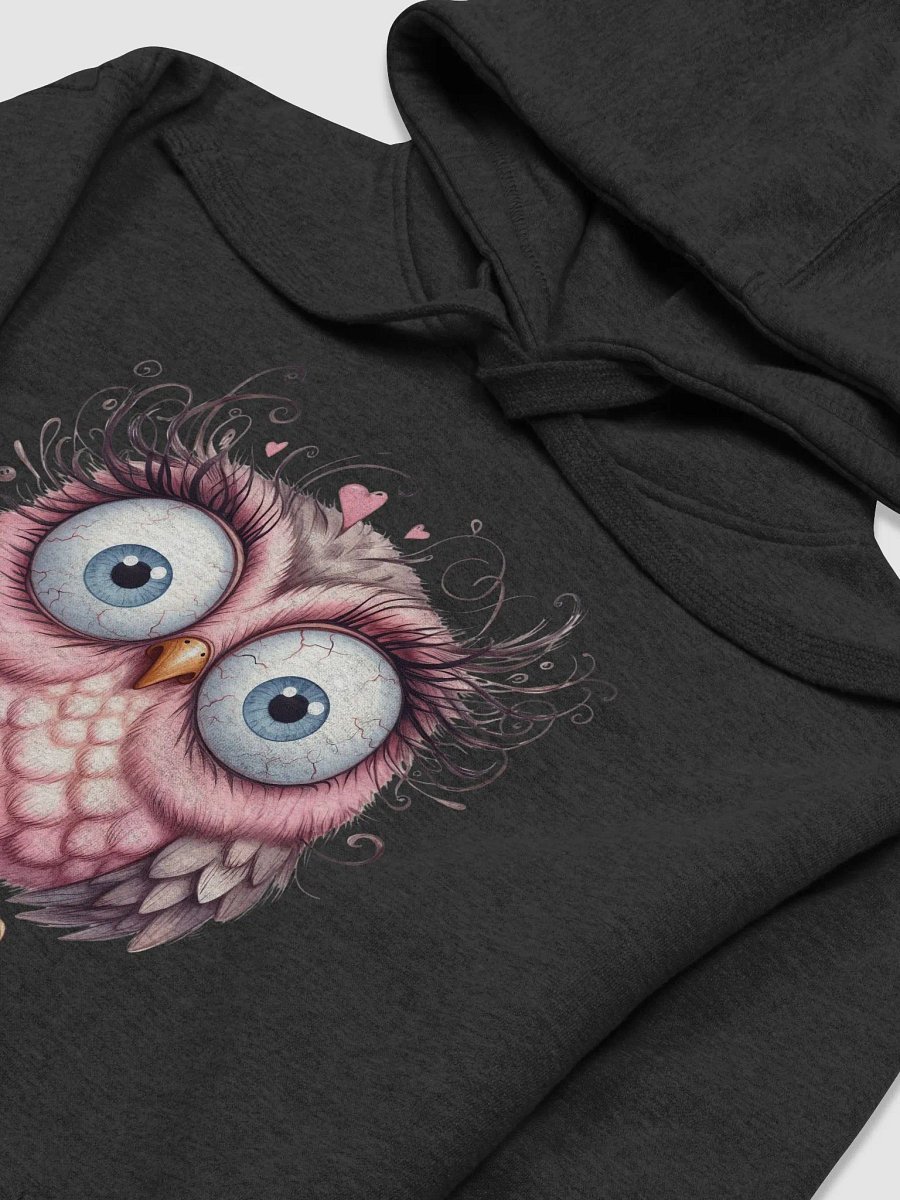Whimsical Owl Cartoon Premium Hoodie product image (5)