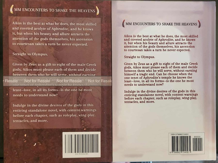 PROOF Copy - Last Courtesan of Olympus (Hardcover V4) product image (3)