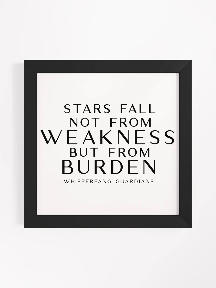 Whispering Fangs Proverb Framed Collection - Stars product image (11)
