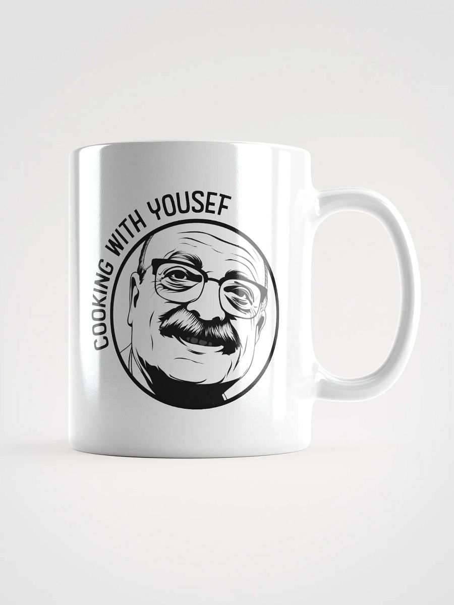 Cooking With Yousef Baba Mug V2 White product image (1)