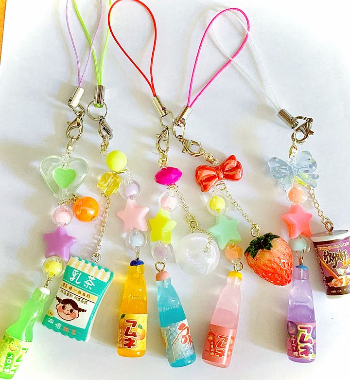 Phone Charm Series B. Kawaii Japanese / Asian Drinks product image (1)