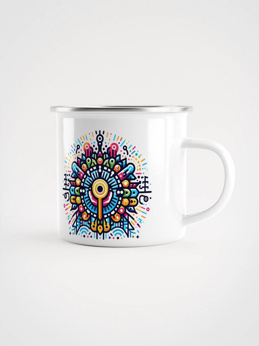 Symmetric Serenity Enamel Mug product image (1)