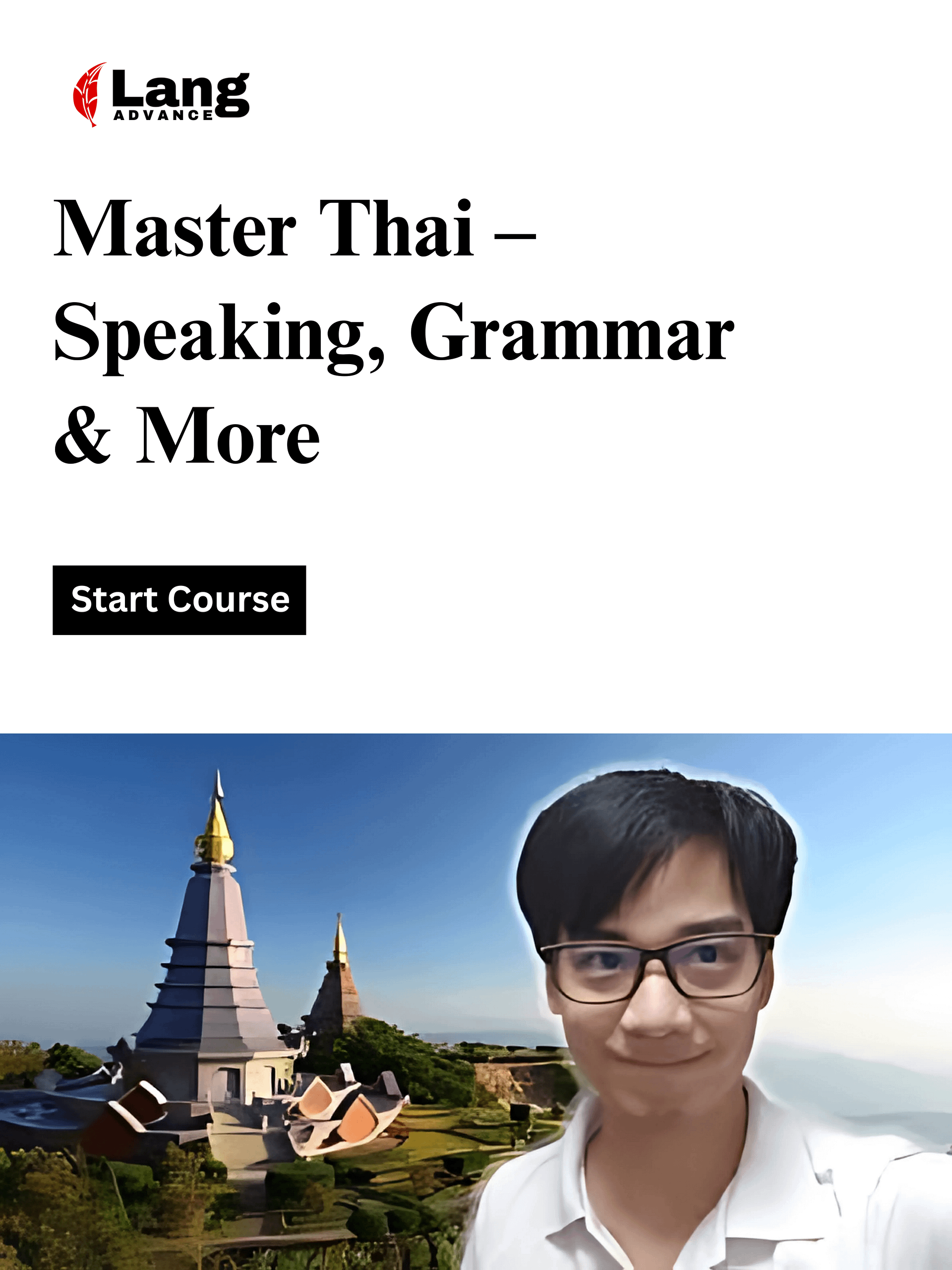 Master Native Thai Speaking Skills, Grammar, and More product image (1)