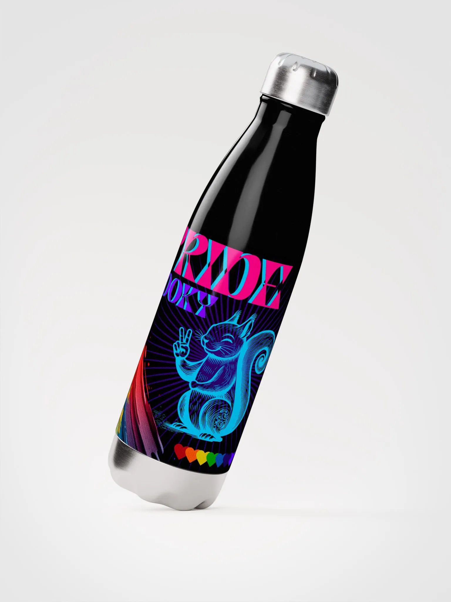 Peaceful Pride Stainless Steel Water Bottle product image (2)