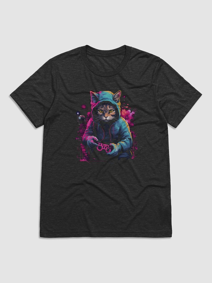 Gamer Cat Vibes Tee product image (1)