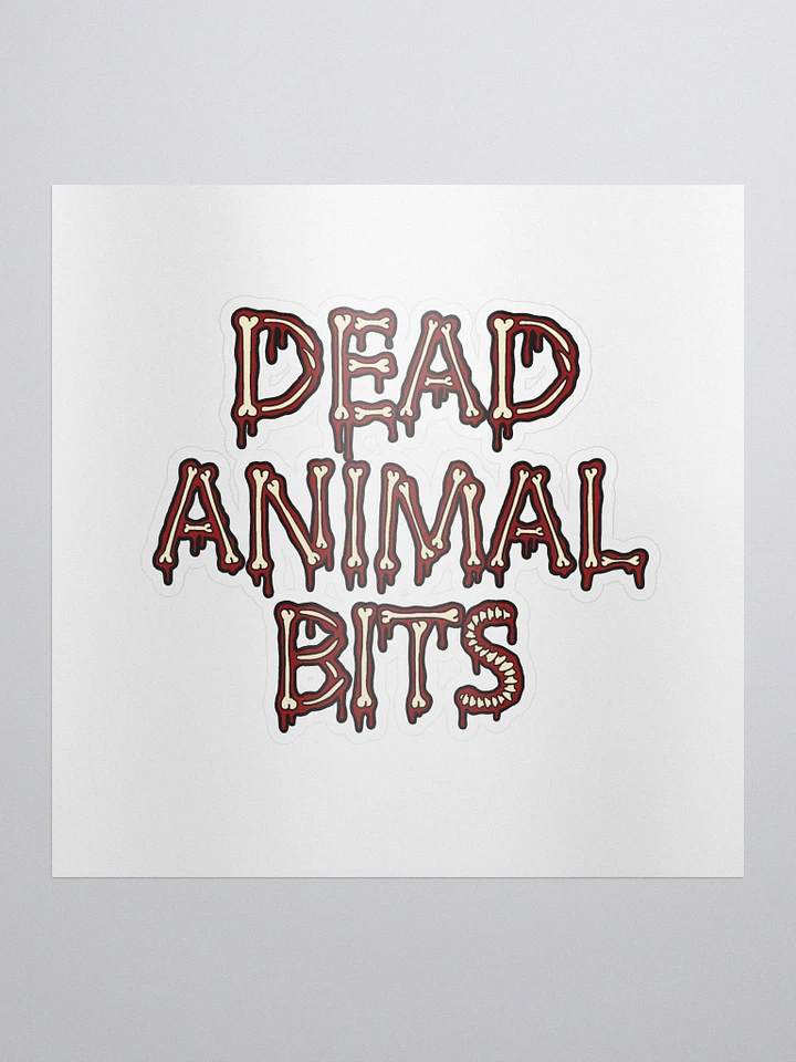 Dead Animal Bits Sticker product image (1)