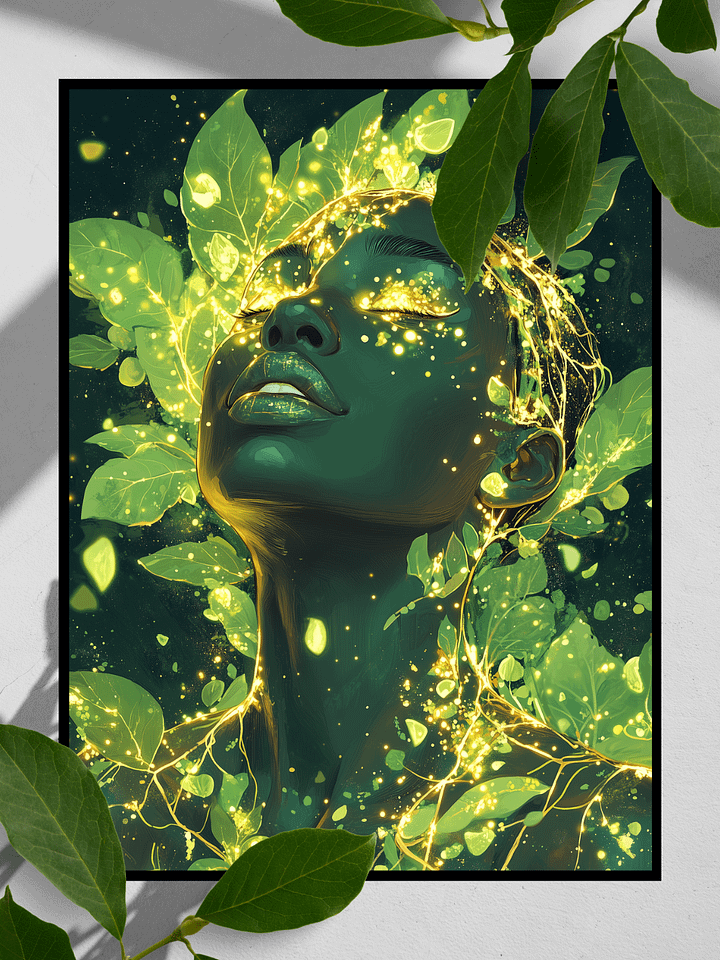 Green Bliss On Matte Poster Paper product image (1)