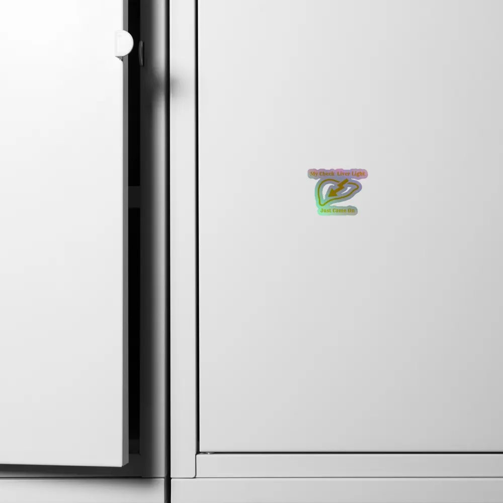 My Check Liver Light Holographic Sticker Set product image (6)