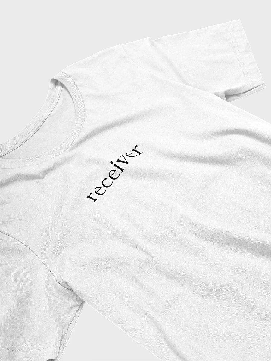 White 'receiver' t-Shirt product image (3)
