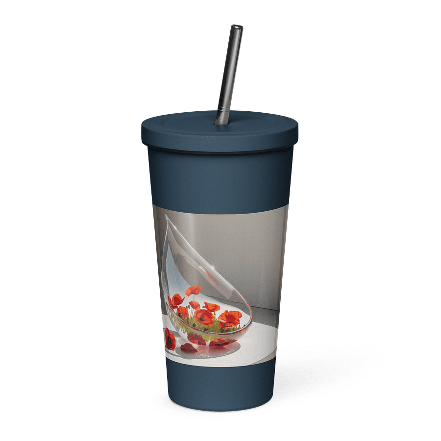 Poppy Drop Insulated Tumbler product image (1)