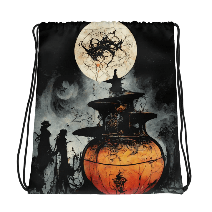 Moonlit Mystery Drawstring Bag product image (1)