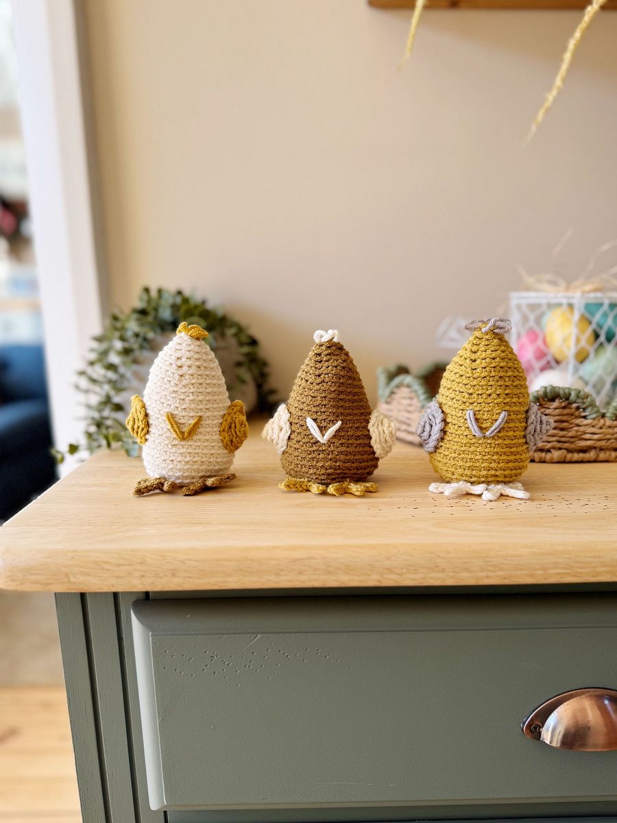 Crochet Chicken Pattern Pdf - Amigurumi Chick - Make With Any Yarn product image (10)