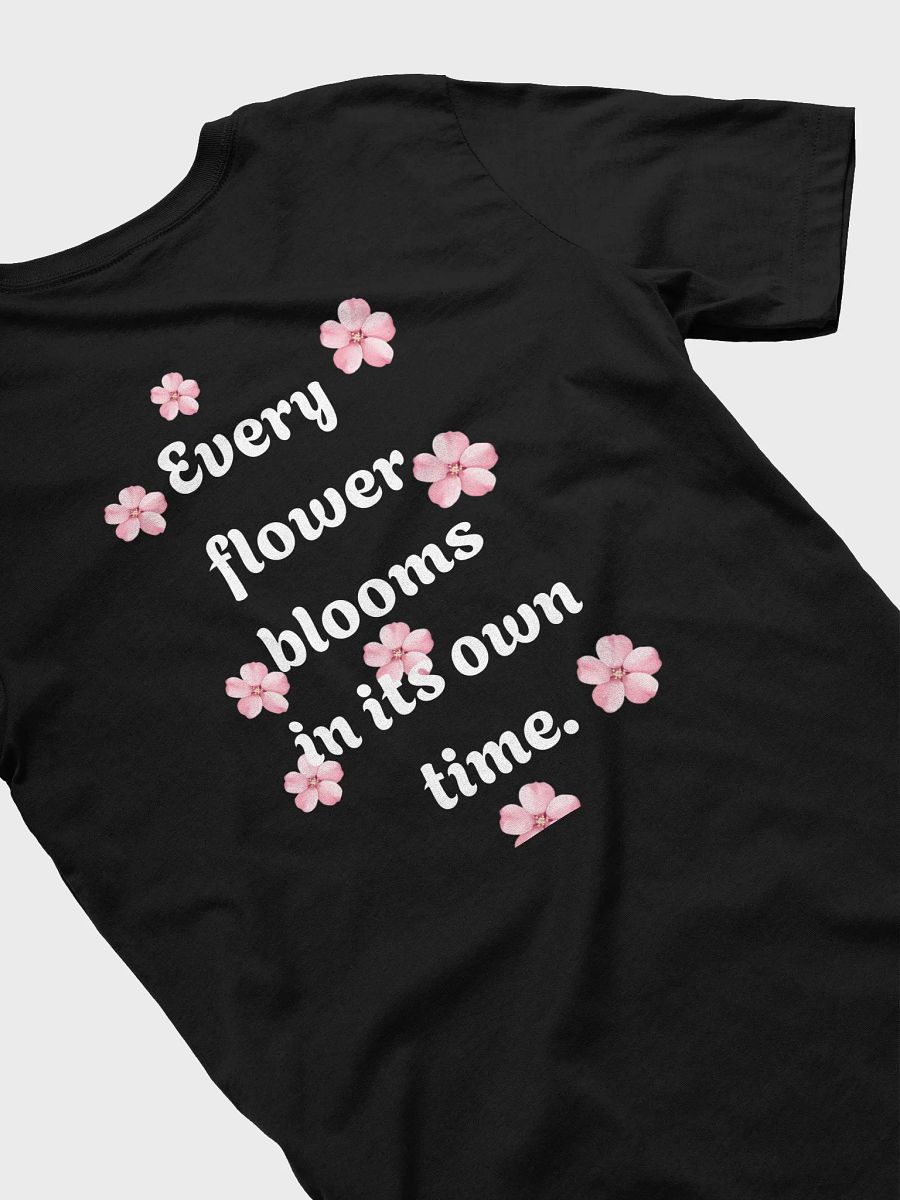 I am a Blooming Believer T-Shirt (Black/White) product image (4)