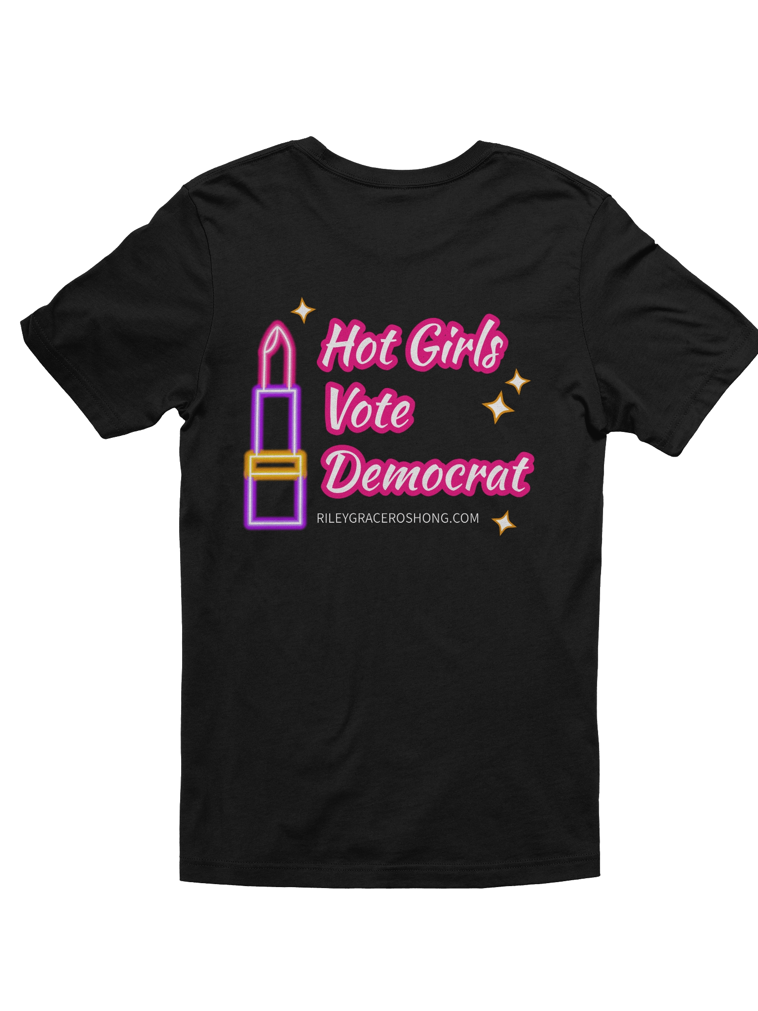 "Hot Girls Vote Democrat" T-Shirt product image (6)