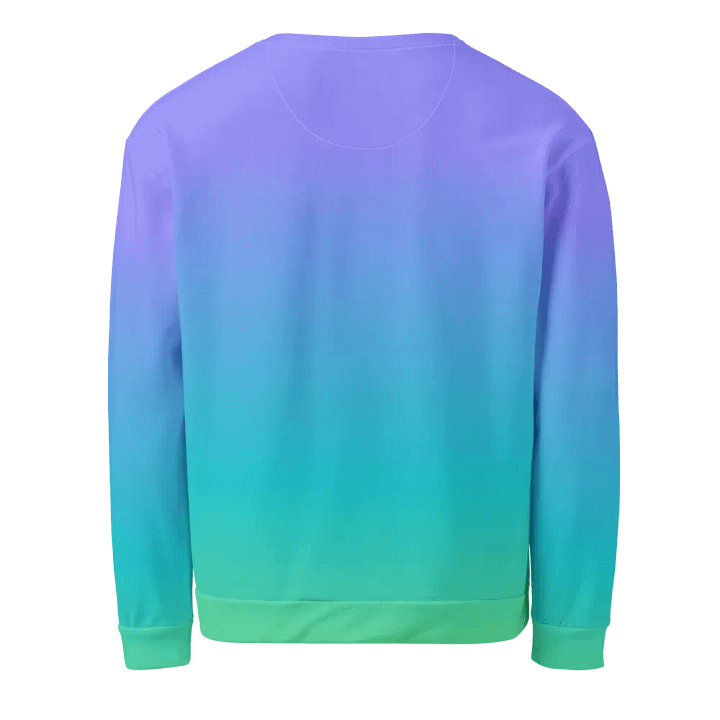 PrismFlow Unisex All‑Over Print Sweatshirt product image (2)