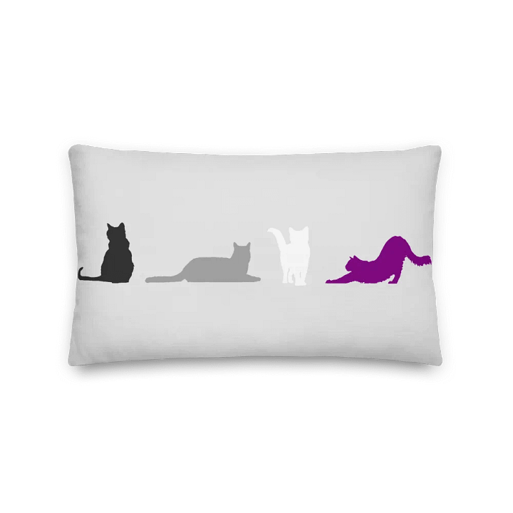 Asexual Pride Kitty Pillow product image (5)
